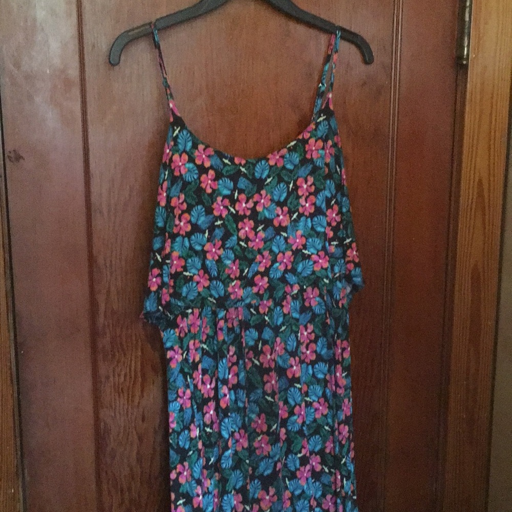 Floral maxi dress
